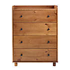 Alternate image 3 for Forest Gate&trade; 4-Drawer Solid Wood Dresser in Caramel