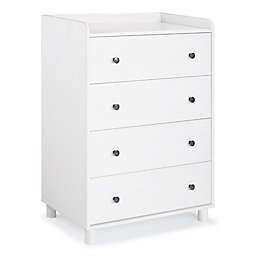 Forest Gate™ 4-Drawer Solid Wood Dresser in White