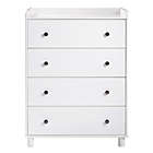 Alternate image 2 for Forest Gate&trade; 4-Drawer Solid Wood Dresser in White