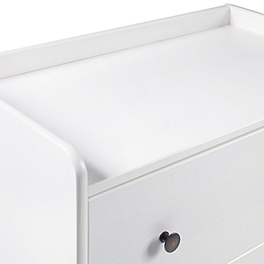 Forest Gate&trade; 4-Drawer Solid Wood Dresser in White. View a larger version of this product image.