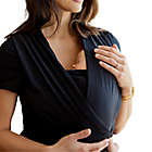 Alternate image 6 for Moby&reg; Wrap Bump &amp; Beyond T-Shirt Baby Carrier in Black