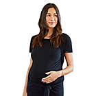 Alternate image 0 for Moby&reg; Wrap Bump &amp; Beyond T-Shirt Baby Carrier in Black