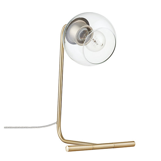 Alternate image 1 for Globe Electric Novogratz Globe Mason Desk Lamp in Matte Brass