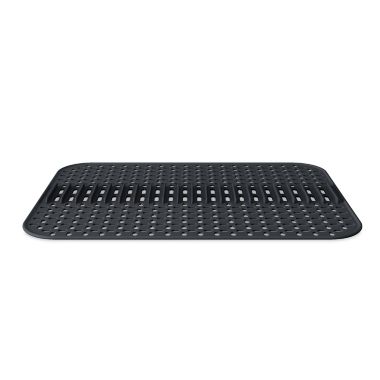 Umbra® Sling Large Sink Mat/Plate Holder in Charcoal | Bed Bath and ...
