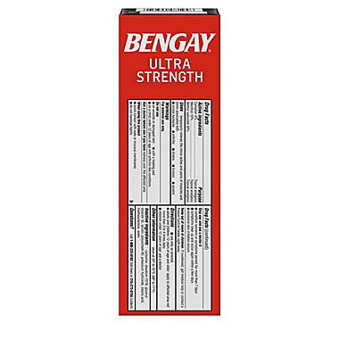 Bengay 4 oz. Ultra Strength Cream. View a larger version of this product image.