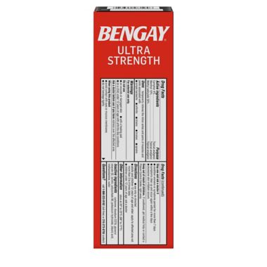 Bengay 4 oz. Ultra Strength Cream. View a larger version of this product image.