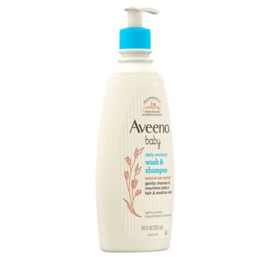 Aveeno&reg; 18 oz. Baby Wash &amp; Shampoo. View a larger version of this product image.