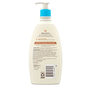 Aveeno&reg; 18 oz. Baby Wash &amp; Shampoo. View a larger version of this product image.