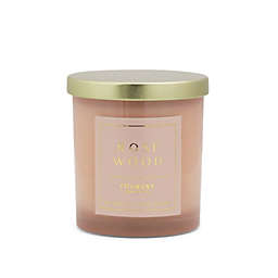 Foundry Candle Co. Petals Rosewood Vanilla 7 oz. Scented Candle in Rust