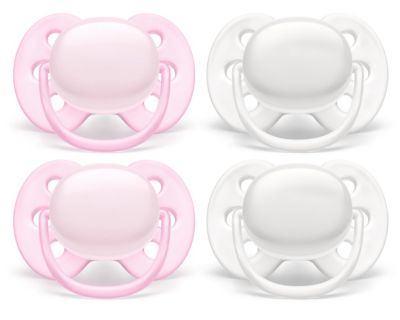 Philips Avent 0-6M Ultra Soft Pacifiers (4-Pack)