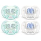 Alternate image 0 for Philips Avent 0-6M Ultra Soft Pacifiers (4-Pack)