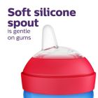 Alternate image 1 for Philips Avent My Grippy Spout Cups in Pink/Purple (2-Pack)