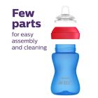 Alternate image 2 for Philips Avent My Grippy Spout Cups in Pink/Purple (2-Pack)