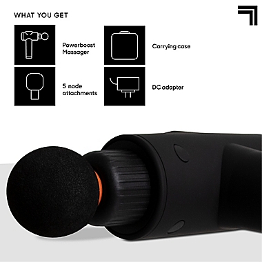 Sharper Image&reg; Powerboost Deep Tissue Massager. View a larger version of this product image.