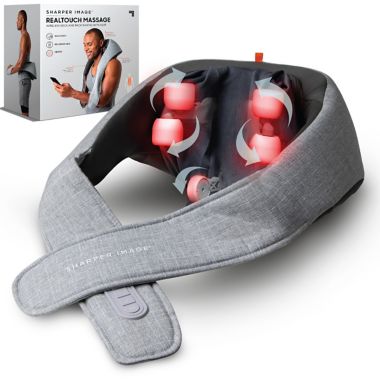 Sharper Image&reg; Realtouch Warm Shiatsu Massager. View a larger version of this product image.