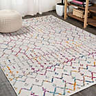 Alternate image 5 for JONATHAN Y Moroccan HYPE Boho Diamond 3&#39; x 5&#39; Area Rug in Ivory/Multi