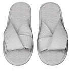 Alternate image 0 for Haven&trade; Large Criss Cross Bath Slippers in Lunar Rock