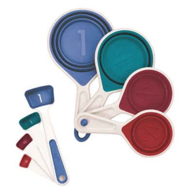Chef&#39;n&reg; sleekstor&trade; 8-Piece Collapsible Measuring Cups and Spoons Set