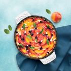 Alternate image 2 for Starfrit the Rock&trade; 8.5-Inch Round Ceramic Dish in White