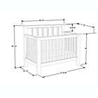 Alternate image 3 for Milk Street Baby Relic 4-in-1 Batten Convertible Crib in Fossil Grey
