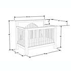 Alternate image 2 for Milk Street Baby Relic Winchester 4-in-1 Convertible Crib in Fossil Grey