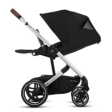 Cybex Balios S Lux &amp; Aton 2 Travel System in Black. View a larger version of this product image.