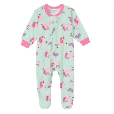gerber fleece footed pajamas