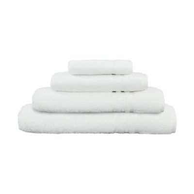 white bath towel sets