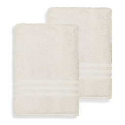 Linum Home Textiles Denzi Turkish Cotton 2-Piece Bath Towel Set in Cream
