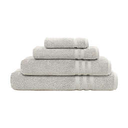 Linum Home Textiles Denzi 4-Piece Turkish Cotton Bath Towel Set in Grey