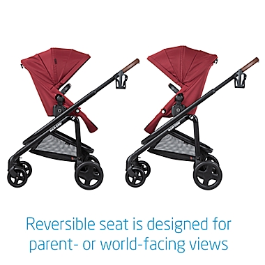Maxi-Cosi&reg; Tayla&trade; Single Stroller in Red. View a larger version of this product image.