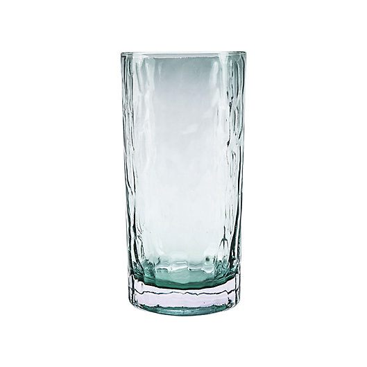 Alternate image 1 for Bee & Willow™ Tall Textured Glass Tumbler in Mint