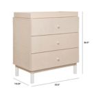 Alternate image 4 for Babyletto Gelato 3-Drawer Changer Dresser in Washed Natural