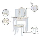 Alternate image 10 for Fantasy Fields by Teamson Kids Polka Dot Prints Gisele Play Vanity Set with LED Mirror