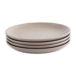 Bee & Willow™ Milbrook Appetizer Plates in Mocha (Set of 4)