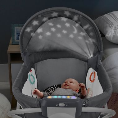 Fisher-Price&reg; Soothing View&trade; Midnight Eucalyptus Projection Bassinet. View a larger version of this product image.