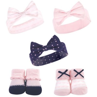 polka dot baby headband