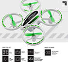 Alternate image 9 for Sharper Image&reg; Glow Up Mini Stunt Drone in White