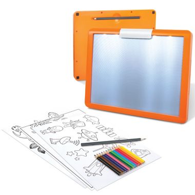 Discovery Kids™ 34-Piece LED Illuminated Tracing Tablet Set | Bed Bath