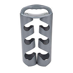 Mind Reader Heavy-Duty Dumbbell Rack for Weights in Silver