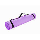 Alternate image 0 for Mind Reader Exercise Yoga Mat with Strap in Purple