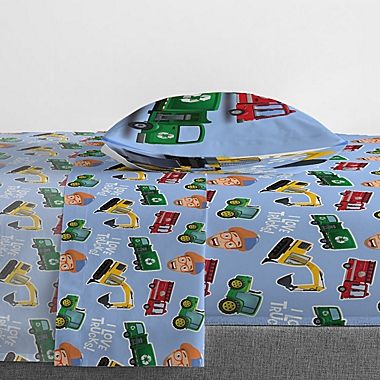 Blippi Machine Fun 4-Piece Toddler Bedding Set. View a larger version of this product image.