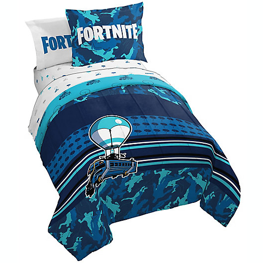 Alternate image 1 for Fortnite Battle Bus Comforter Set