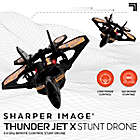 Alternate image 2 for Sharper Image&reg; Thunderbolt Jet X Drone in Grey/White
