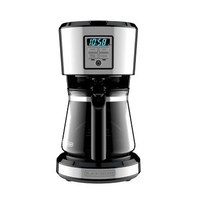 Black &amp; Decker&trade; 12-Cup Programmable Coffee Maker in Stainless Steel