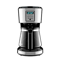 Black & Decker™ 12-Cup Programmable Coffee Maker in Stainless Steel