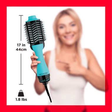 Revlon&reg; Salon One-Step&trade; Volumizer and Hair Dryer Brush in Mint. View a larger version of this product image.