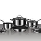 Alternate image 0 for Starfrit the Rock Nonstick Stainless Steel 8-Piece Cookware Set