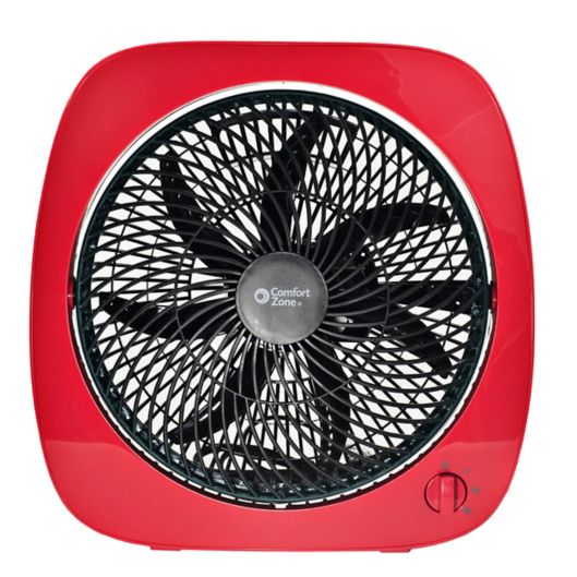 Comfort Zone 10 Inch Square Turbo Desk Fan Bed Bath Beyond