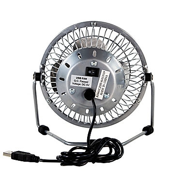 Comfort Zone&reg; 4-Inch Cradle High Velocity Dual Powered Fan. View a larger version of this product image.